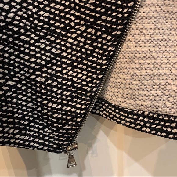 NWT Express Black & White Moto Jacket - Picture 3 of 4